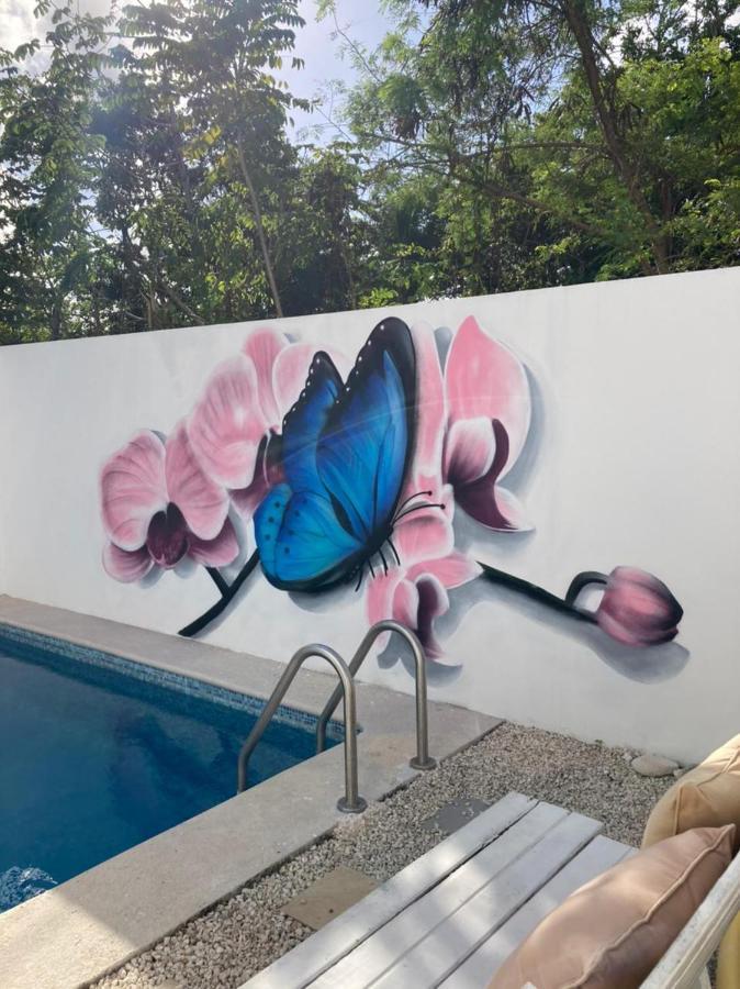 Hermosa Casa Vacacional Puerto Morelos Buitenkant foto