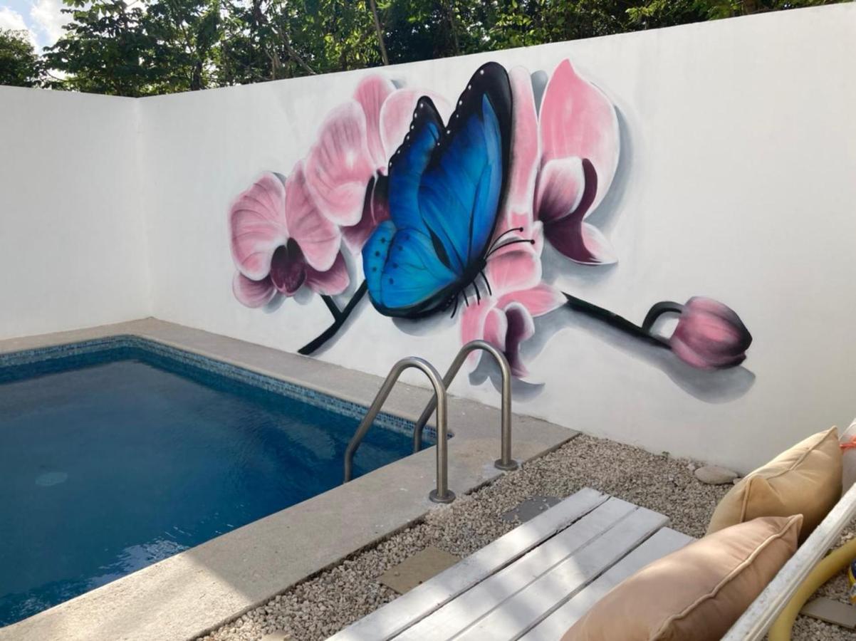 Hermosa Casa Vacacional Puerto Morelos Buitenkant foto